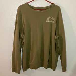 life is good crewneck
